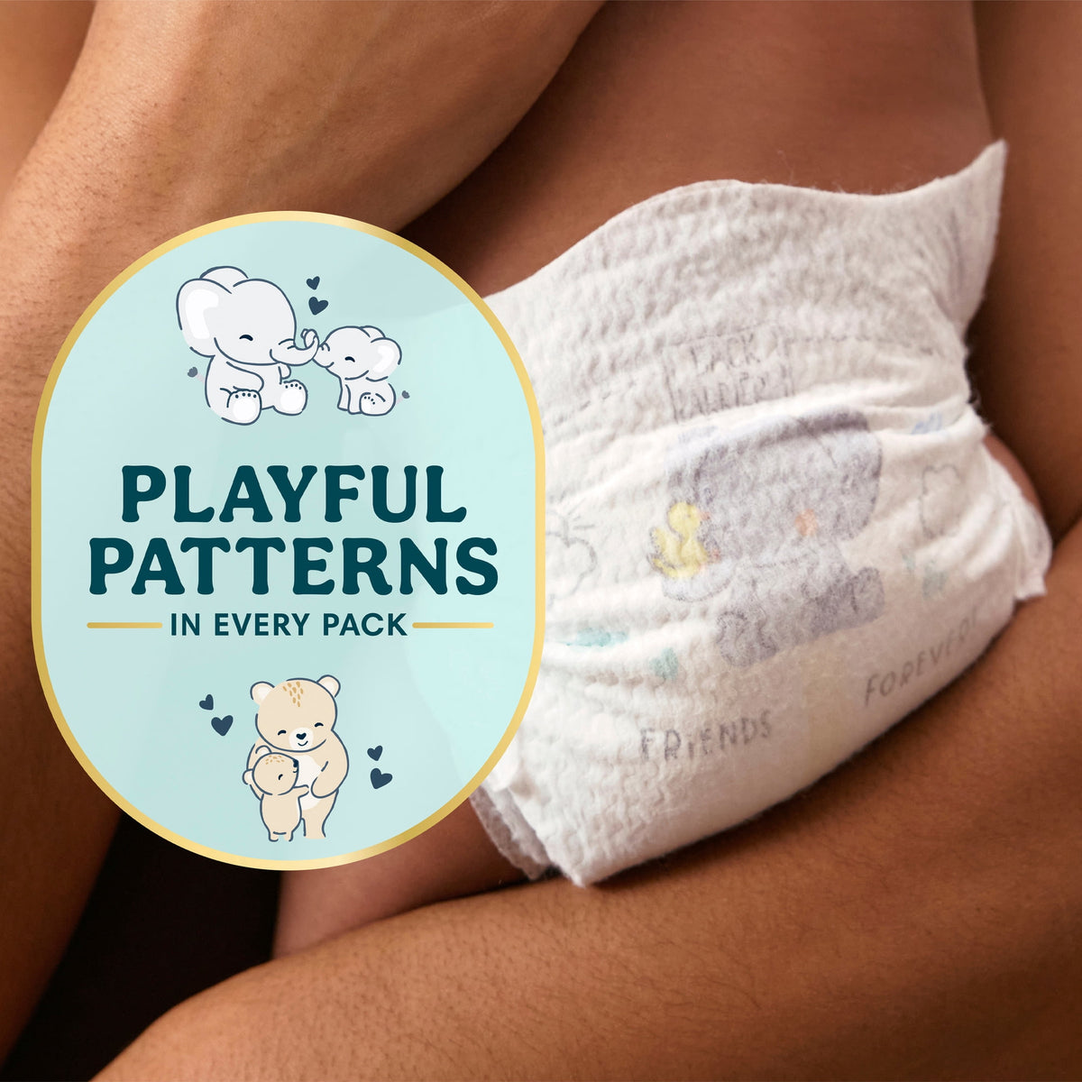 Pampers Swaddlers Fragrance Free Baby Diapers Size 4, 116 Count (Select for More Options)