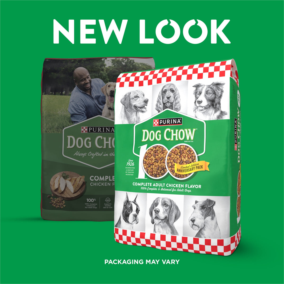 Purina Dog Chow Complete, Dry Dog Food for Adult Dogs High Protein, Real Chicken, 44 lb Bag