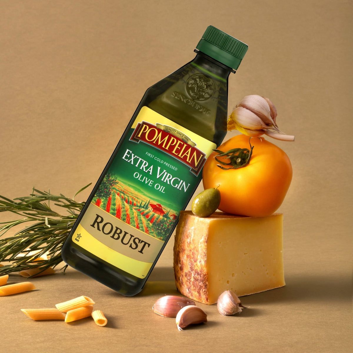 Pompeian Robust Extra Virgin Olive Oil - 101 fl oz