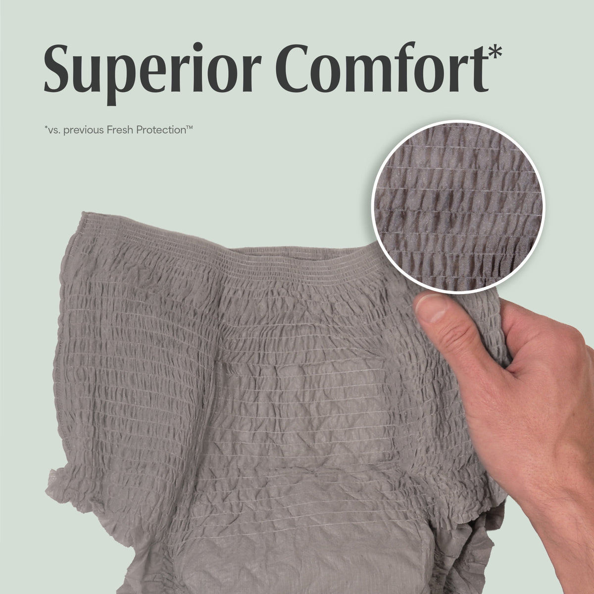 Depend Fresh Protection Incontinence Underwear for Men, Adult Diapers, L (40 Count)