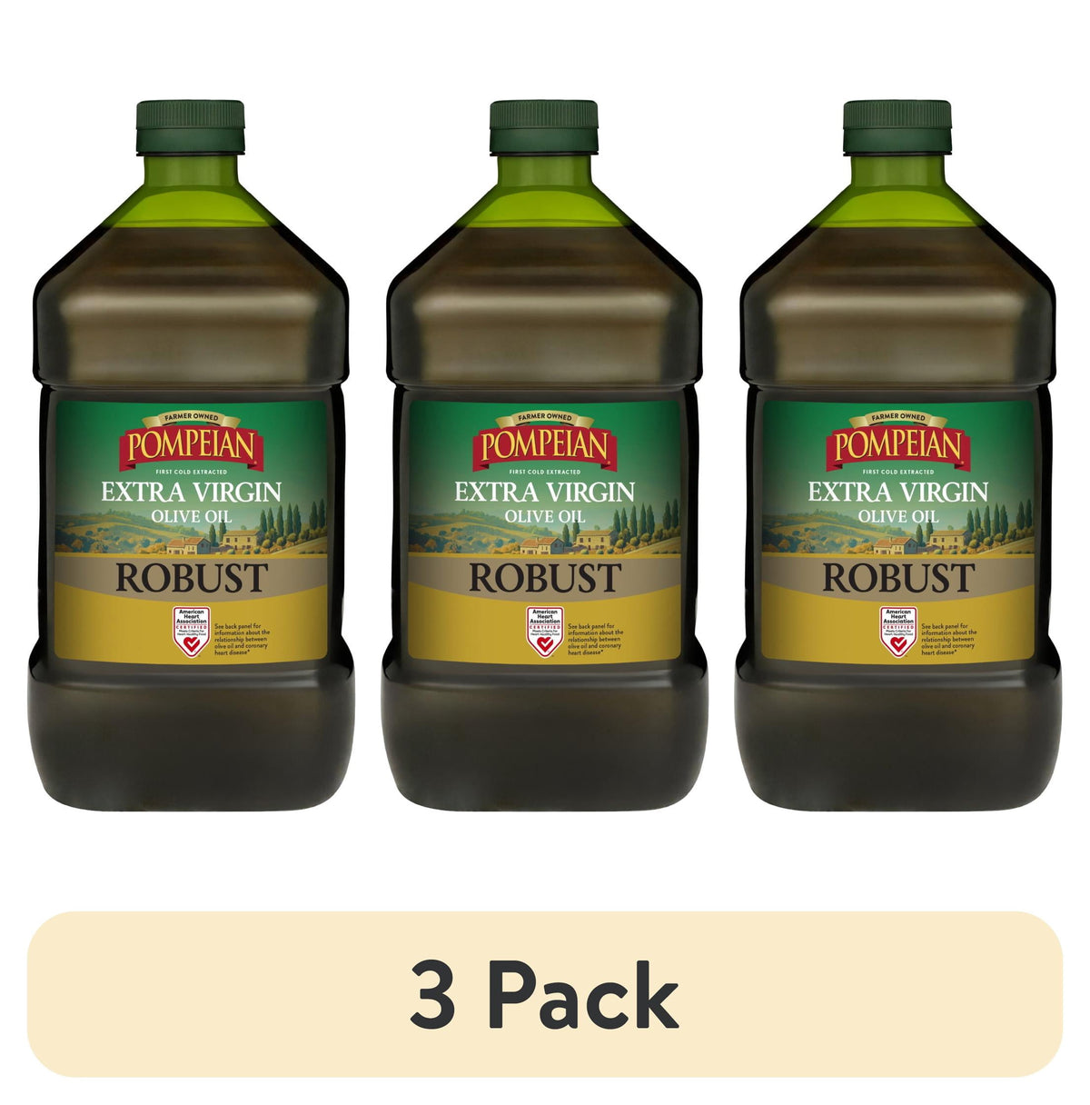 Pompeian Robust Extra Virgin Olive Oil - 101 fl oz