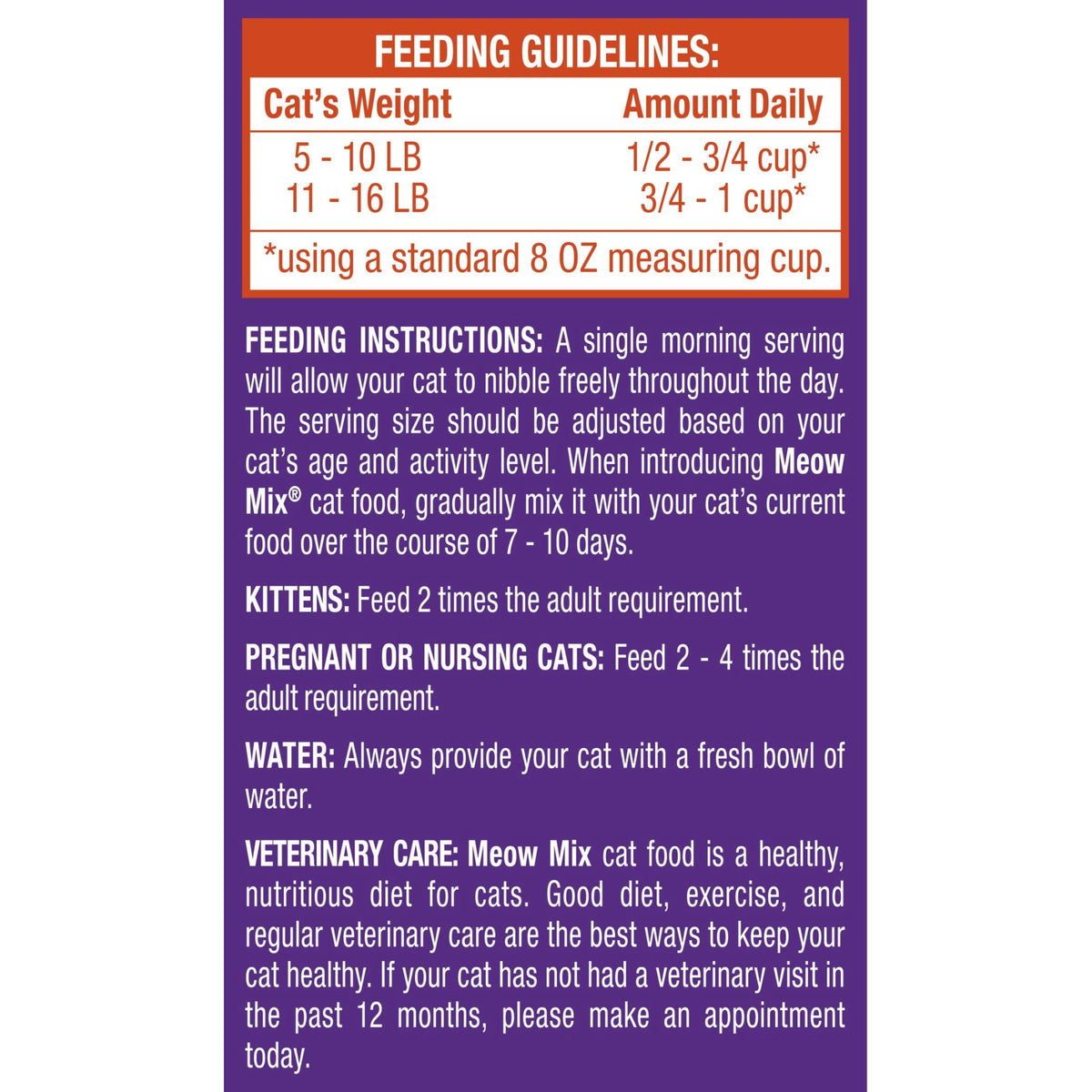 (2 pack) Meow Mix Original Choice Dry Cat Food, All Life Stages, Chicken, Turkey, Salmon & Ocean Fish Flavors, 30 lb Bag