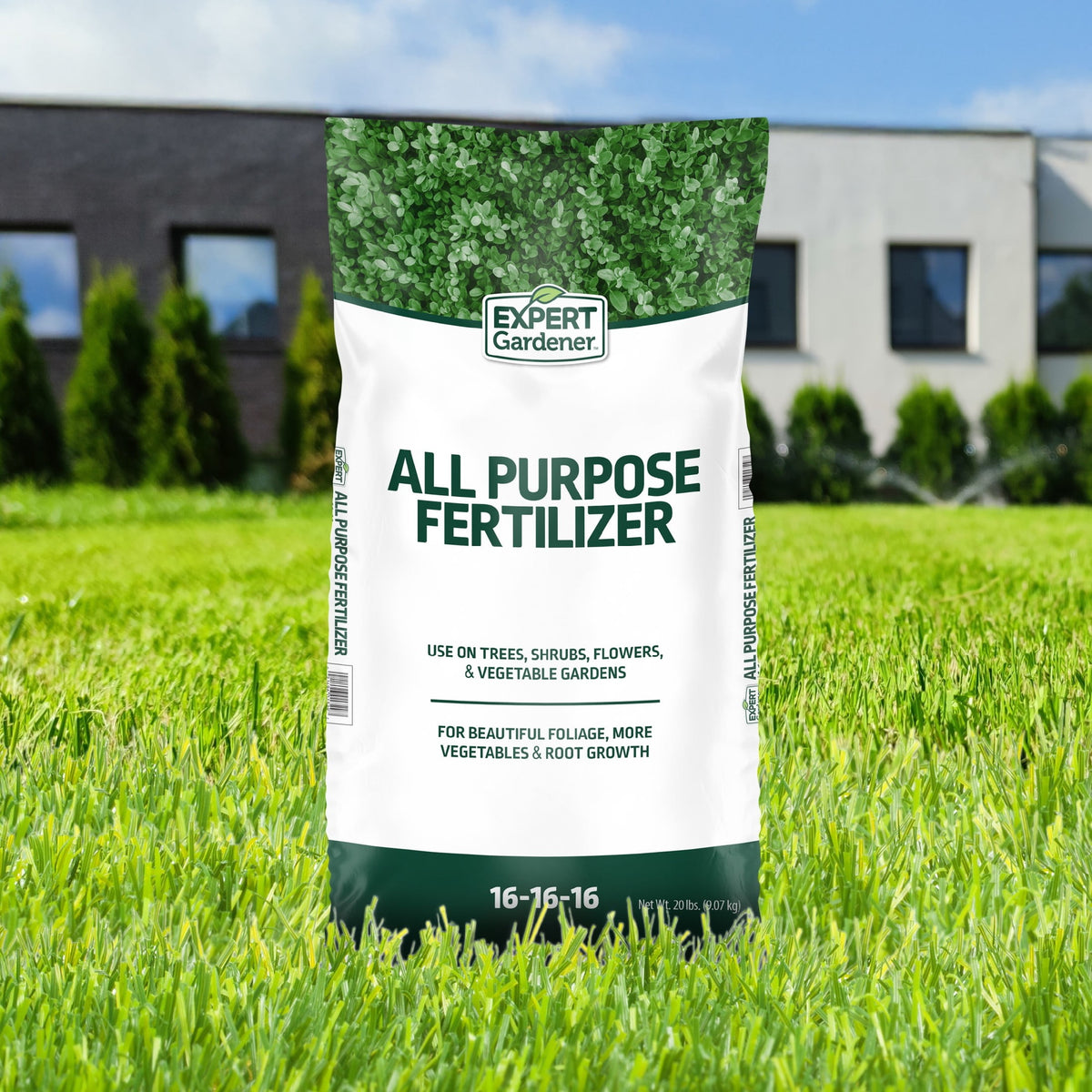 Expert Gardener All Purpose Plant Food Fertilizer, 16-16-16, 20 lb