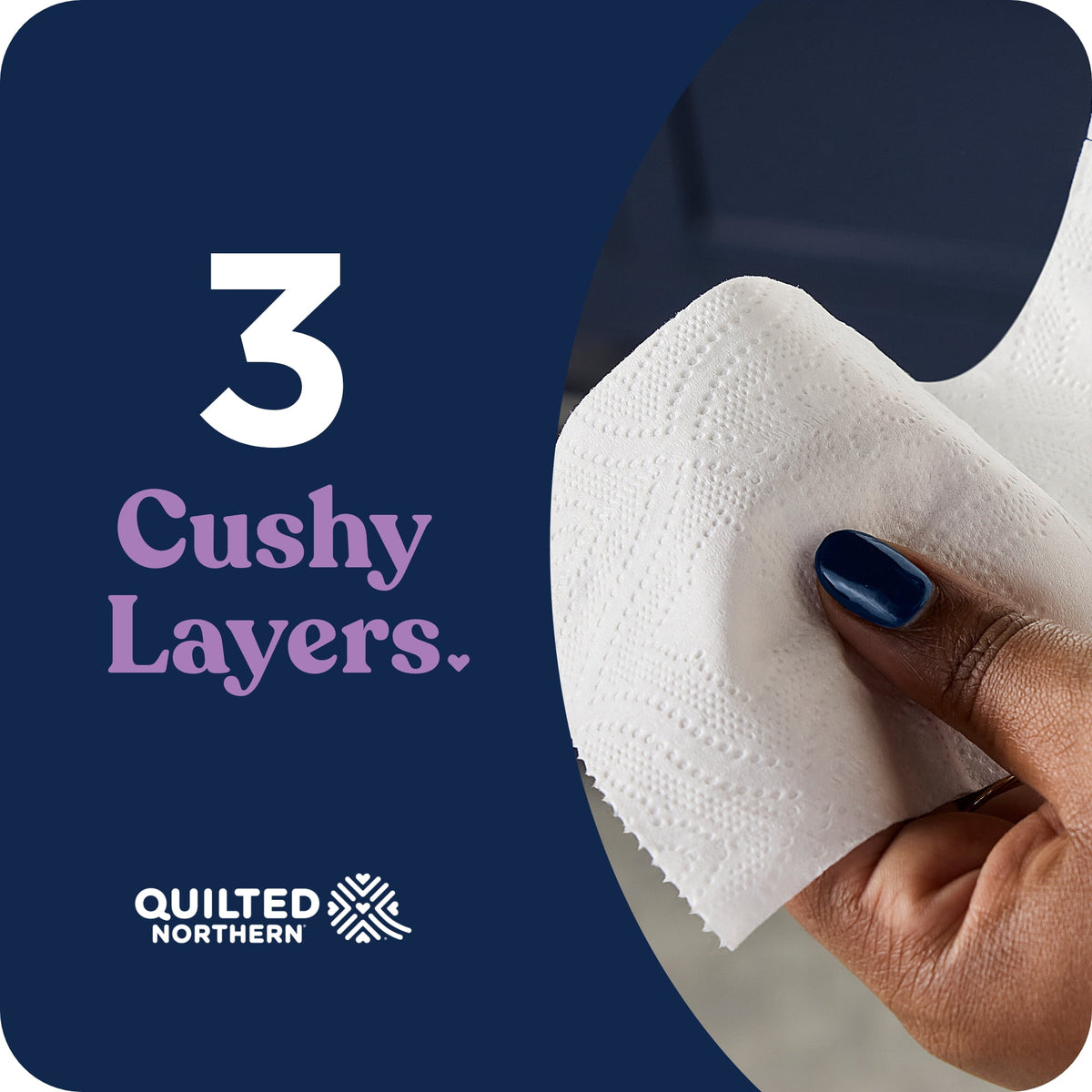 Quilted Northern Ultra Plush 3-Ply Toilet Paper, 30 Mega Rolls, 255 Sheets per Roll