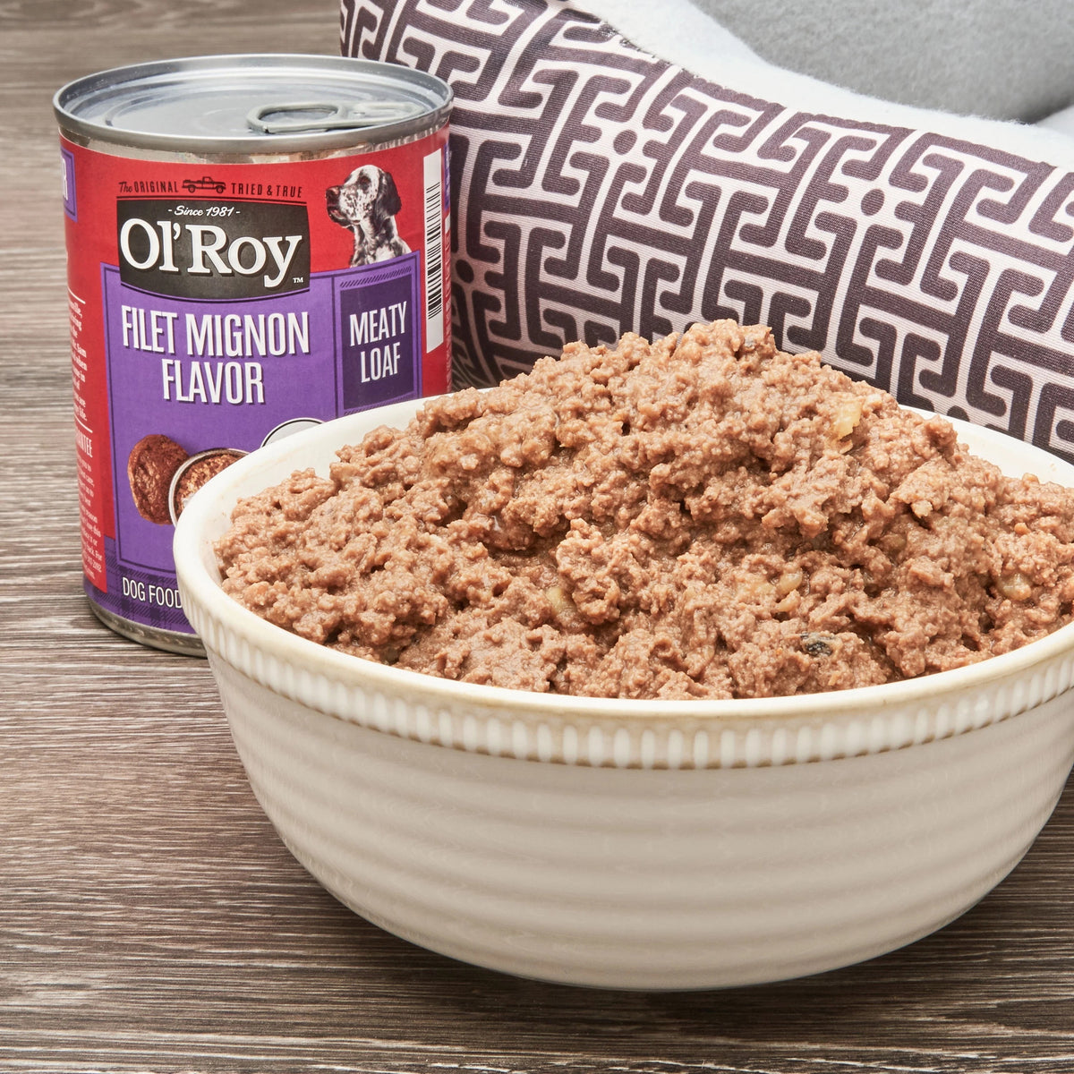 Ol' Roy Filet Mignon Flavor and Chicken and Rice Flavor Wet Dog Food Variety Pack, 13.2 oz Cans, 24 Pack